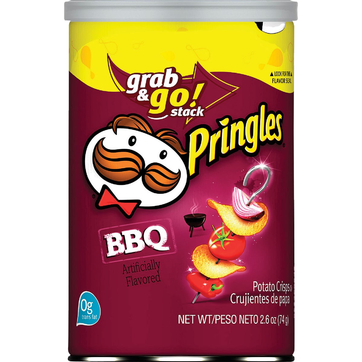Pringles 2.5 Oz. Barbecue Chips