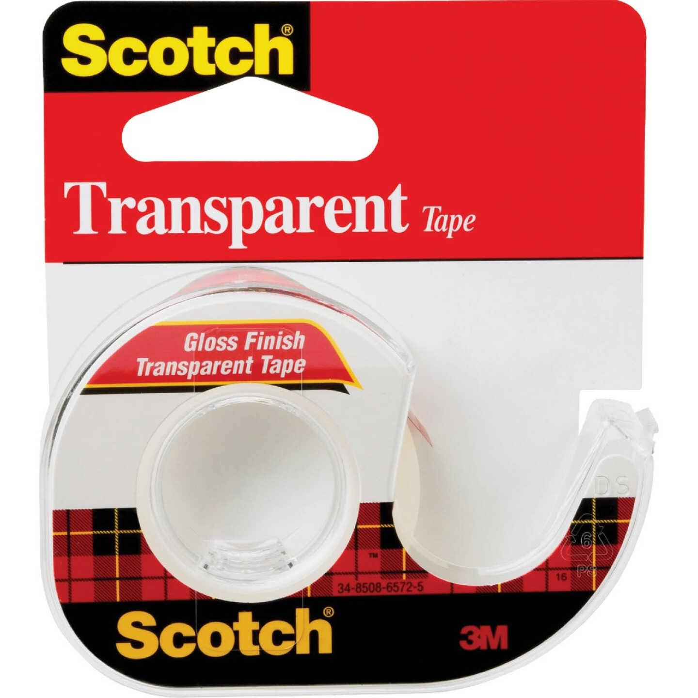 Scotch Transparent Tape, 1/2 In. x 450 In. Image 1