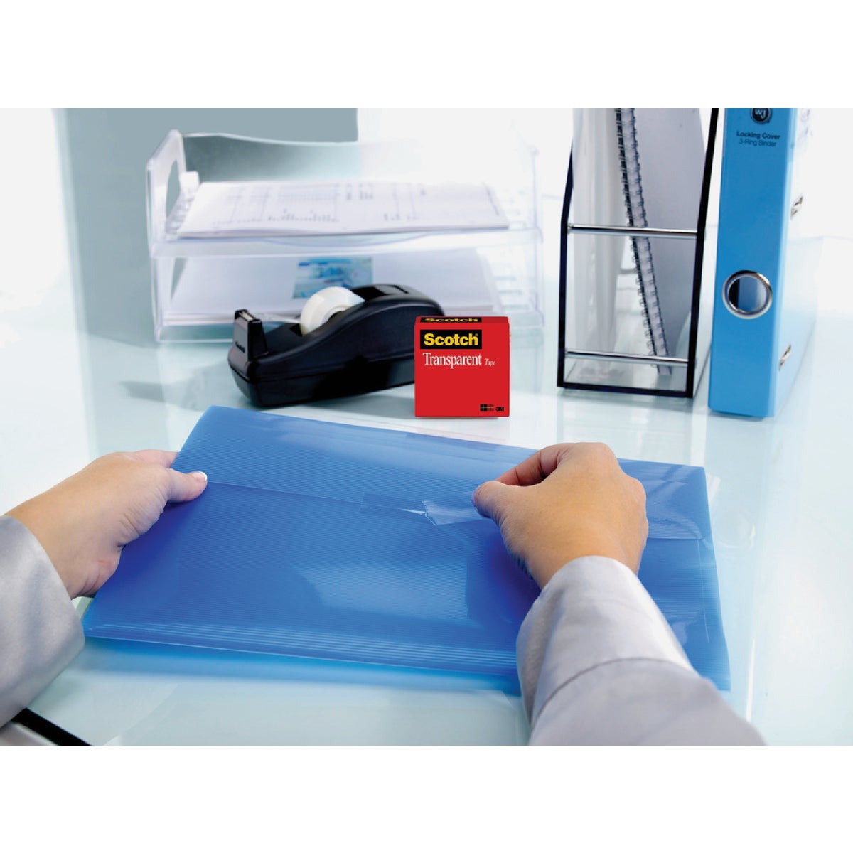 Scotch Transparent Tape, 1/2 In. x 450 In. Image 2