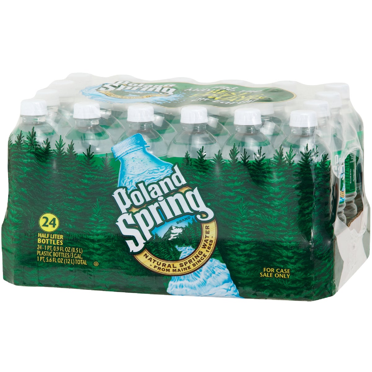 Poland Spring 0.5 Liter Bottled Spring Water Deposit (24-Pack) Image 2