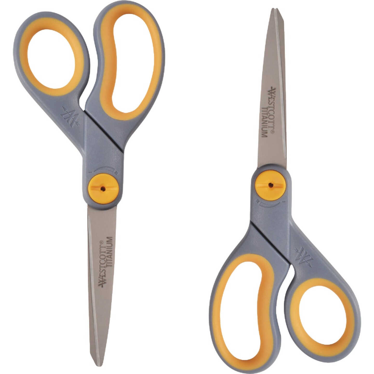 Westcott 8 In. Straight Titanium Bonded Scissors (2-Pack) Image 1