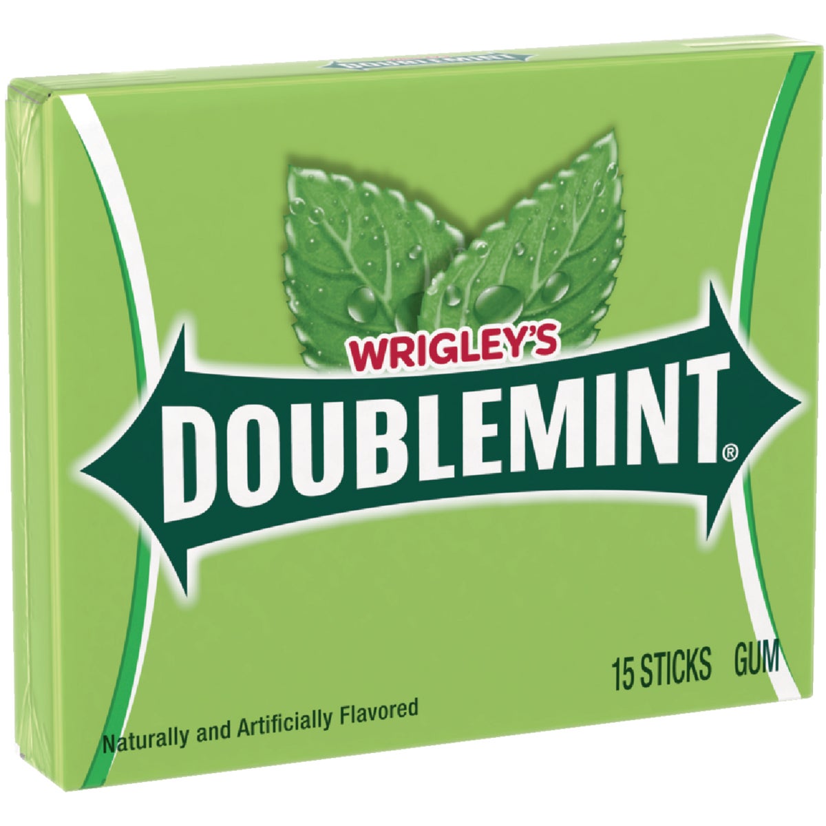 Wrigley's Doublemint Spearmint Chewing Gum (15-Piece)