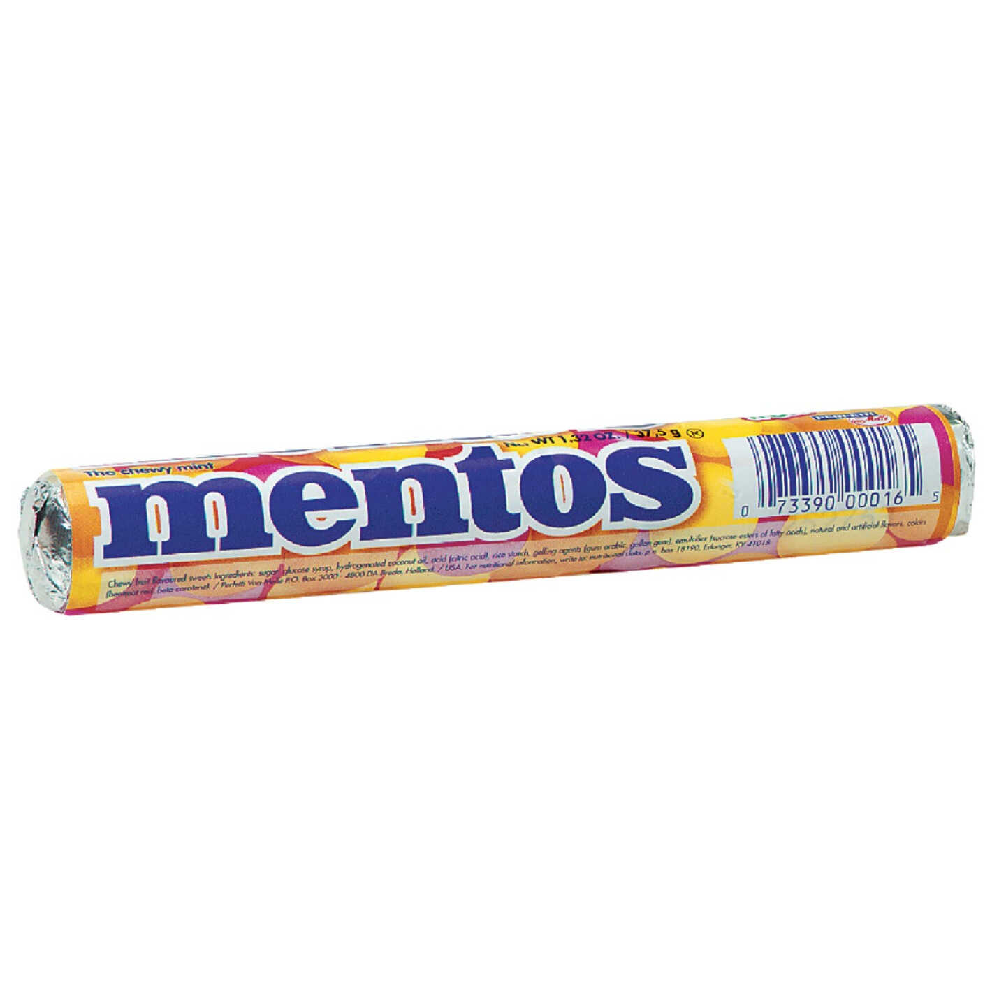 Mentos Mixed Fruit Flavor Candy (14-Piece) Image 1