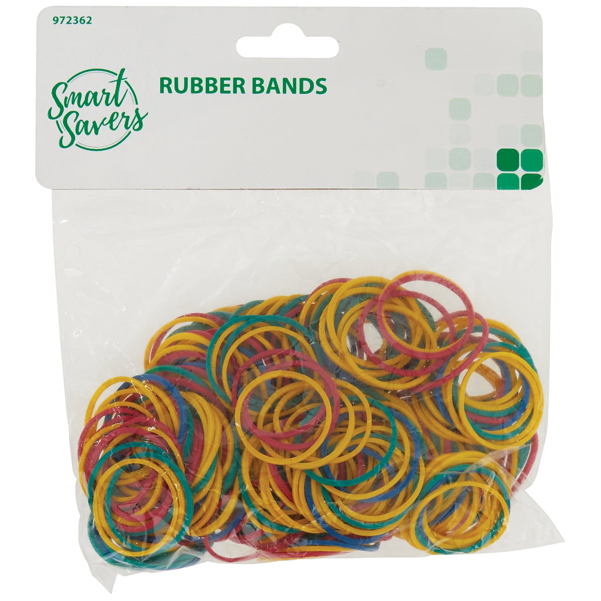 Smart Savers Assorted Color Rubber Bands