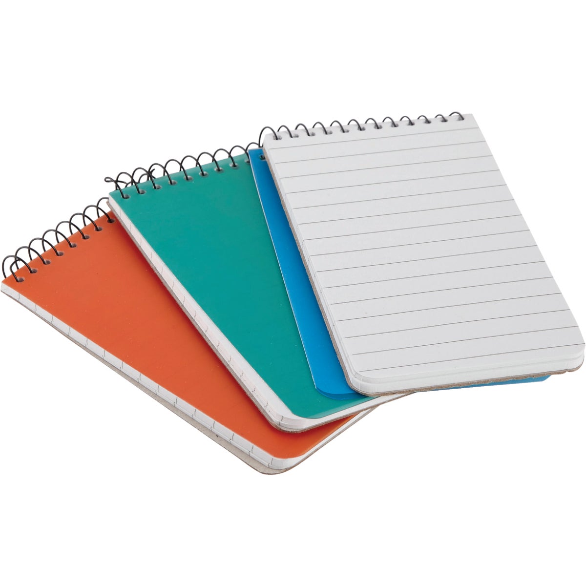 Smart Savers 3 In. x 5 In. White 50-Sheet Top Spiral Bound Note Pad (3-Pack) Image 3