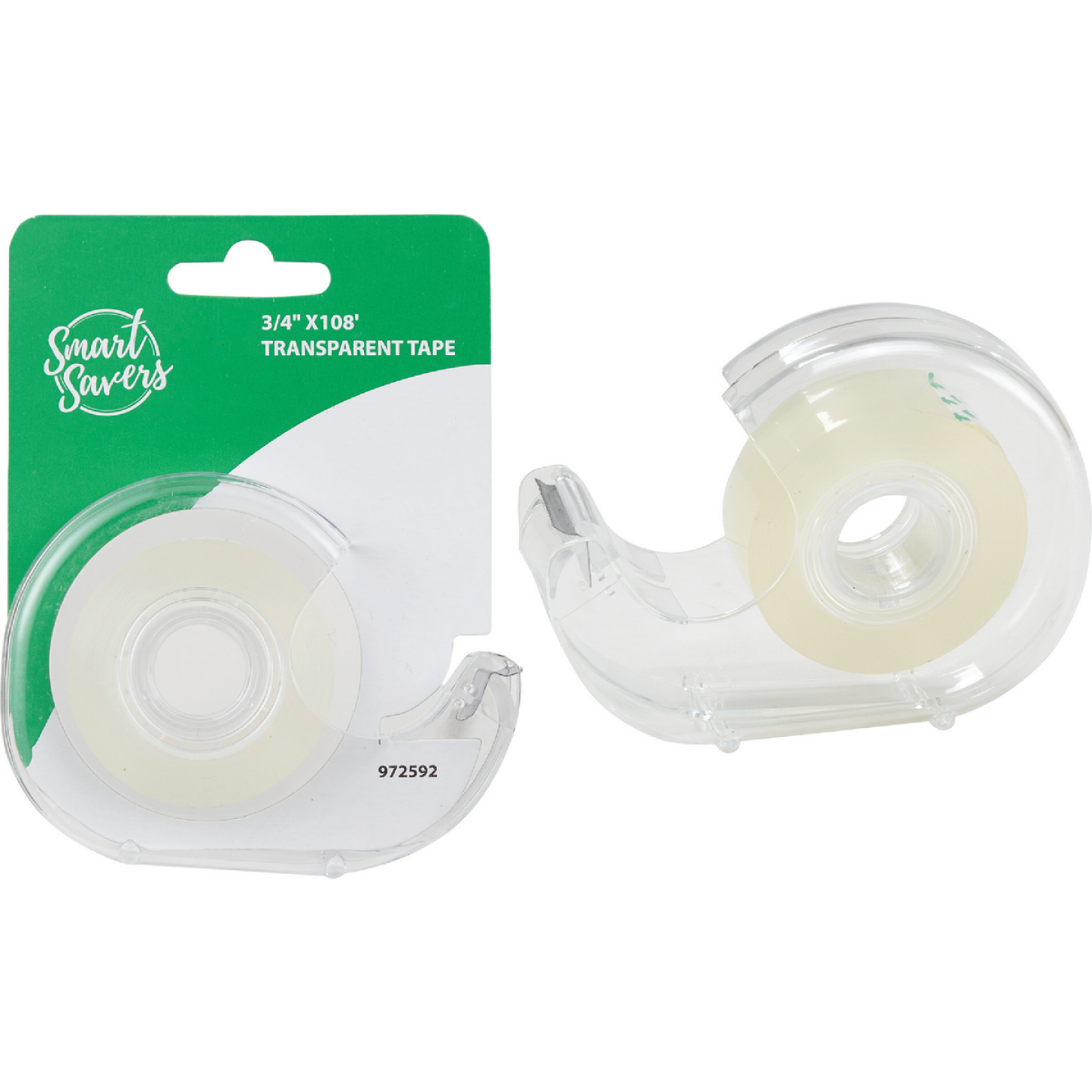 Smart Savers 3/4 In. x 1299 In. Transparent Tape Image 1