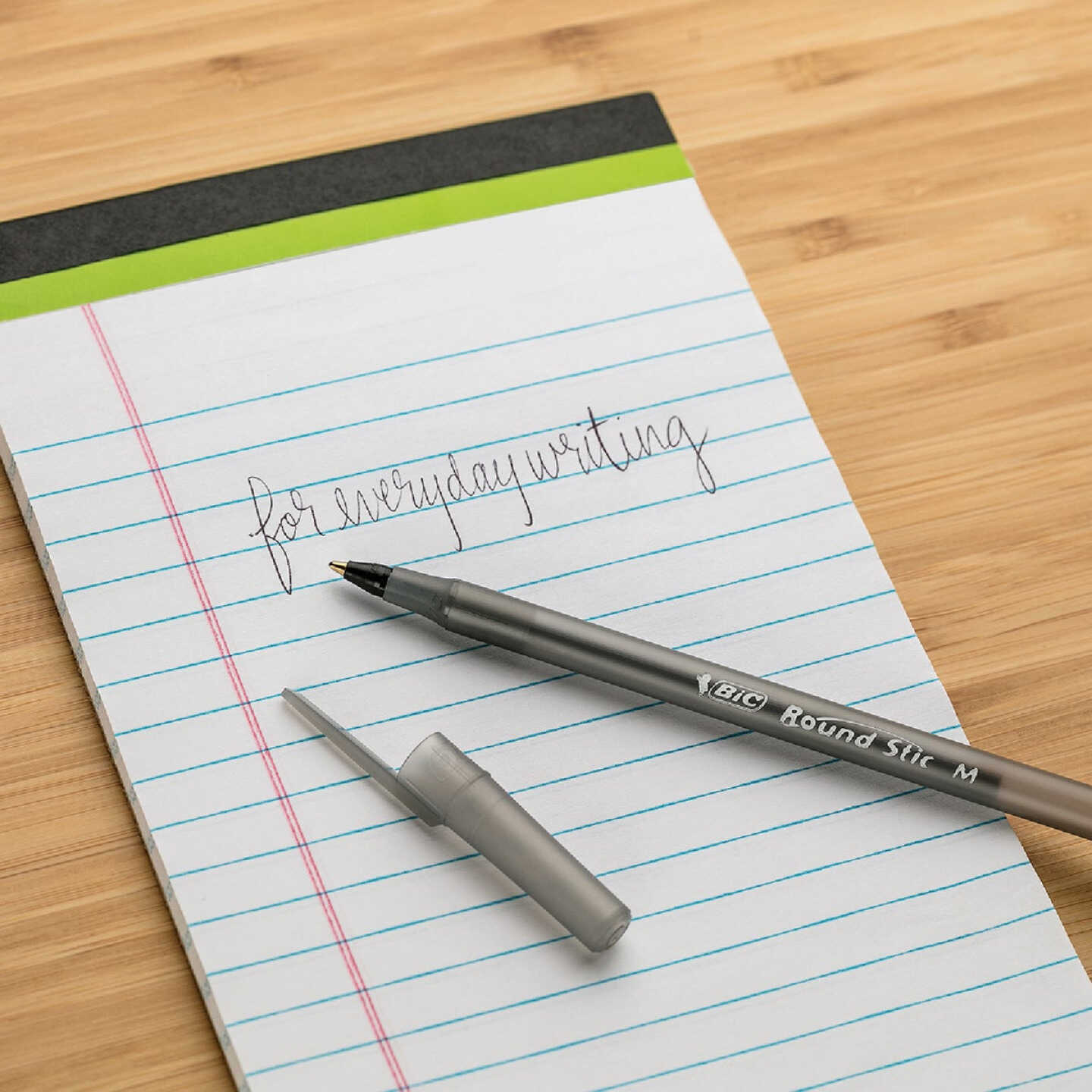 Bic Round Stic Medium Point Black Ball Pen (10-Pack) Image 2