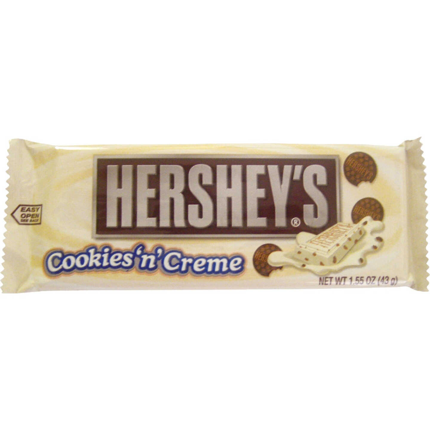Hershey's 1.55 Oz. Chocolate, Cookies 'n' Cream Candy Bar Image 1
