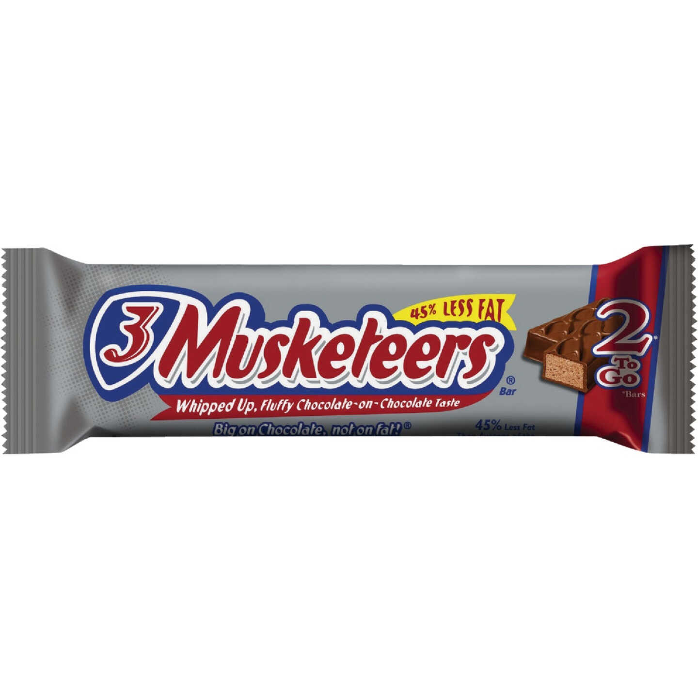 3 Musketeers 3.28 Oz. Milk Chocolate Candy Bar Image 1