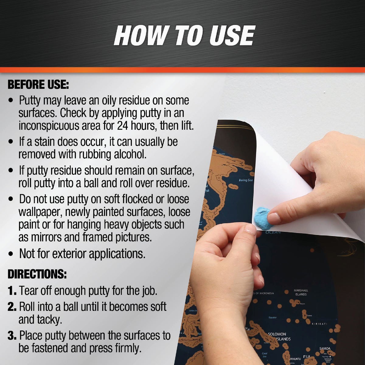 DAP RapidFuse Blue Stik 1 Oz. Blue Reusable Adhesive Putty Image 4