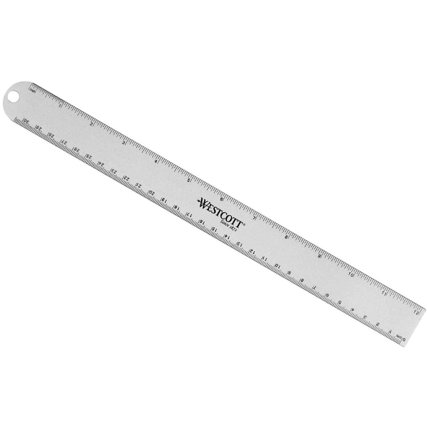 Westcott 12 In. Aluminum Ruler Image 1