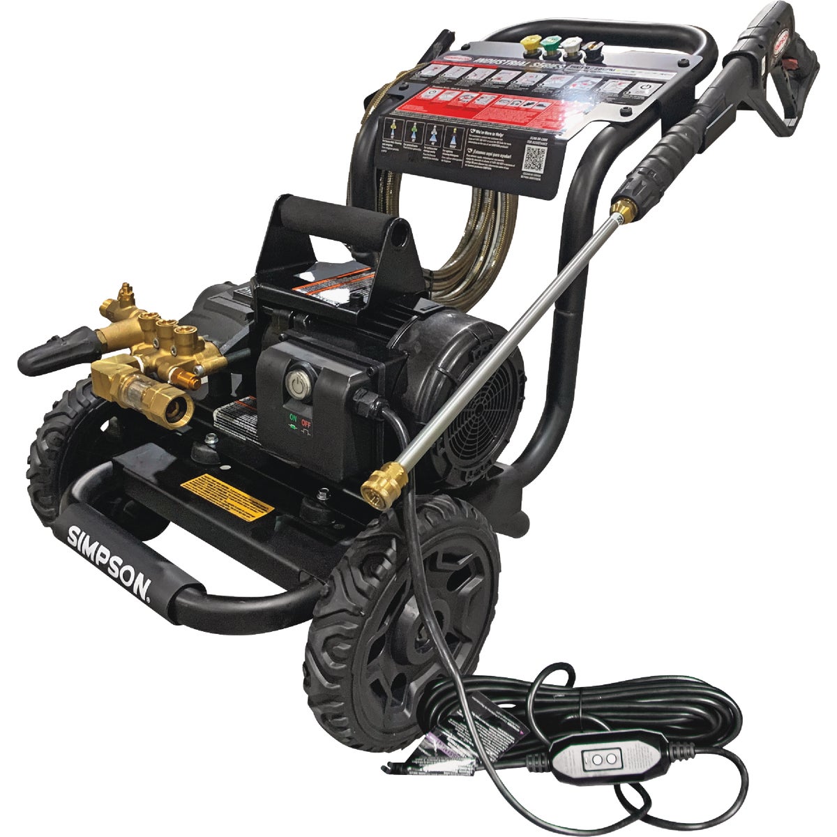 Simpson 1500 psi 2.0 GPM Cold Water Industrial Electric Pressure Washer