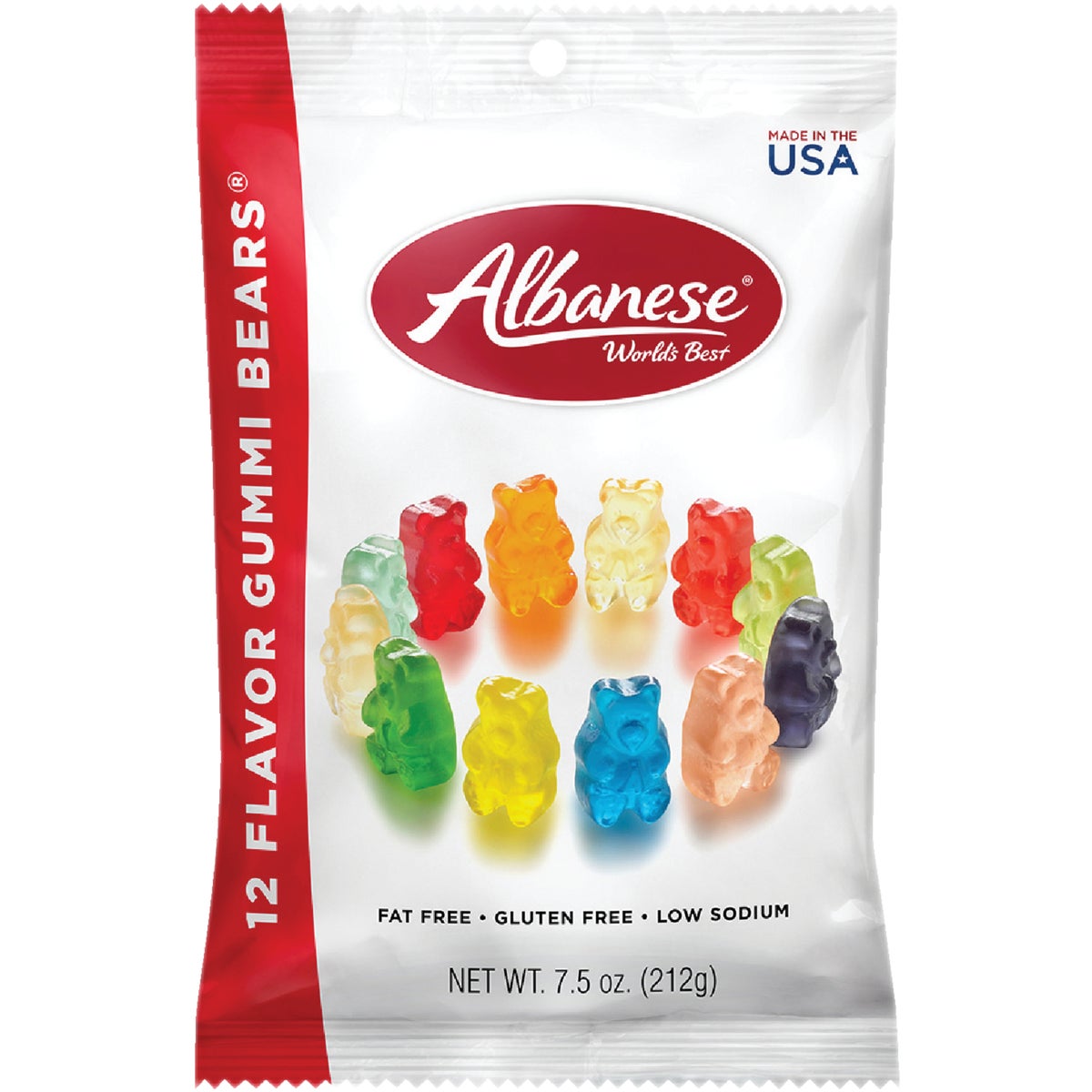 Albanese 7.5 Oz. 12-Fruit Flavor Gummi Bears
