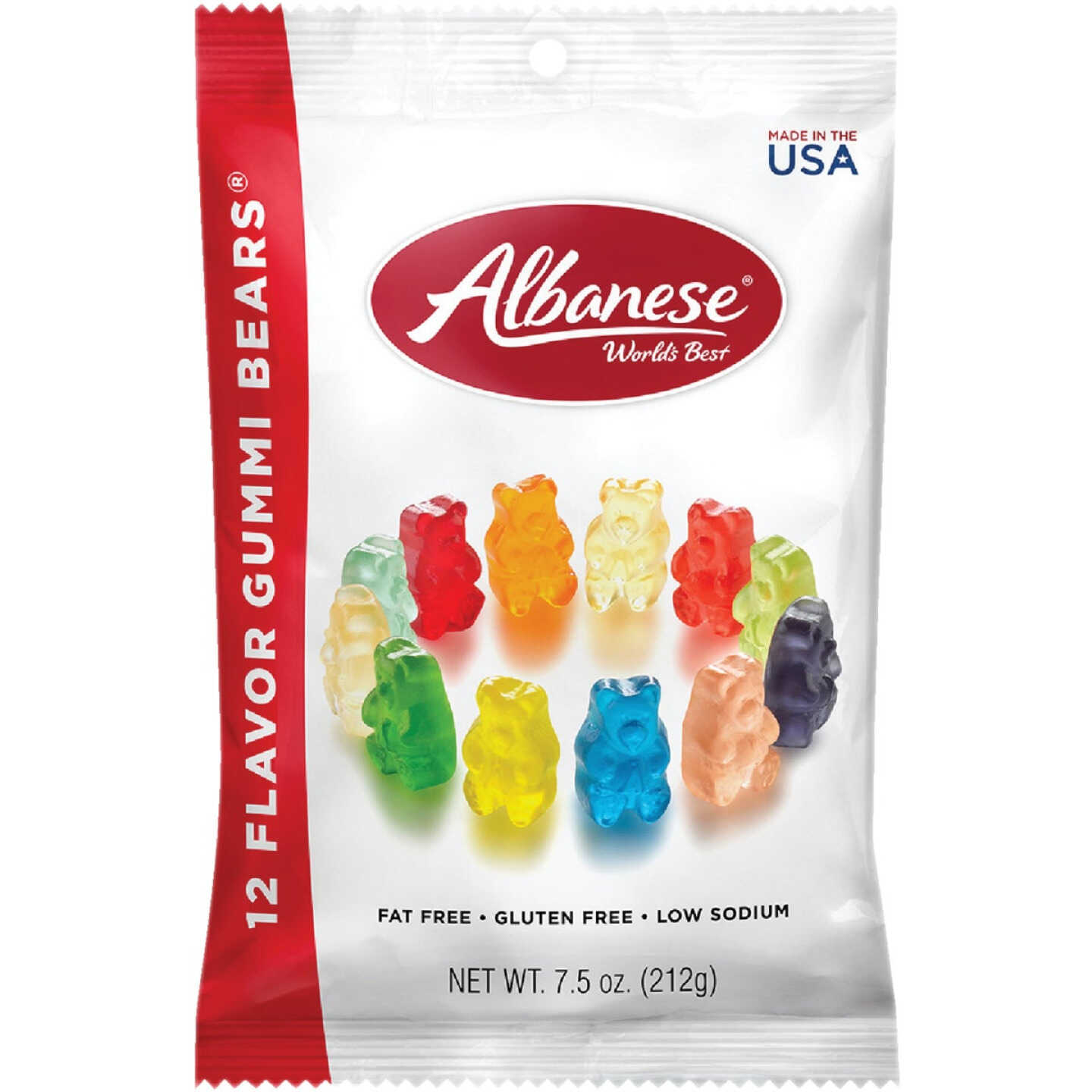 Albanese 7.5 Oz. 12-Fruit Flavor Gummi Bears Image 1