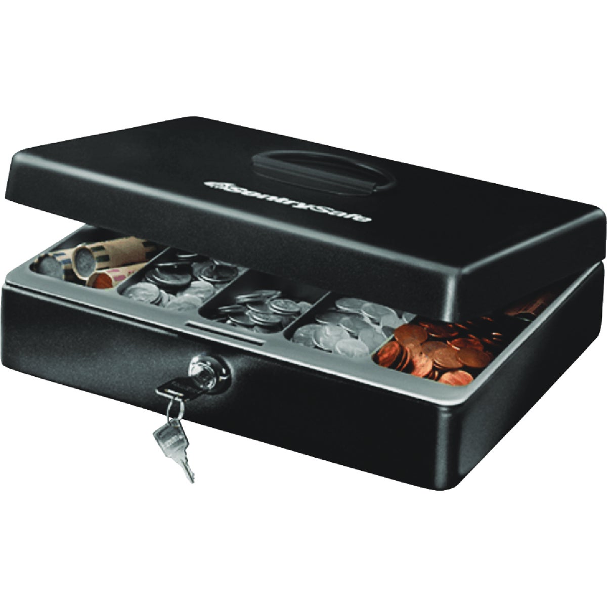 SentrySafe 0.21 Cu. Ft. Deluxe Cash Box Image 2