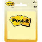 Post-it 3 In. x 3 In. Canary Yellow Note Pad (4-Pack) Image 1