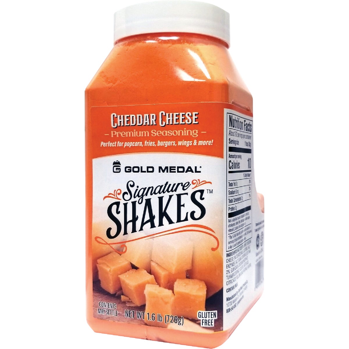 Gold Medal Signature Shakes 18 Oz. Cheddar Cheese Seasoning