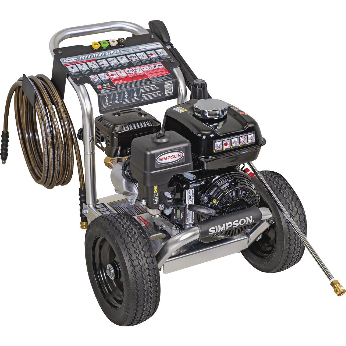 Simpson Pressure Washers 3500 PSI at 4.0 GPM HONDA GX390 with UDOR Triplex Pump Cold Water Gas Professional Pressure Washer. Image 3