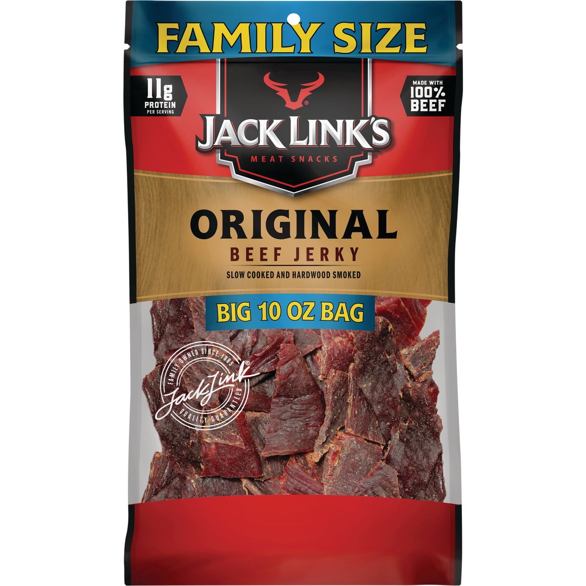 Jack Link's 10 Oz. Original Beef Jerky Image 1