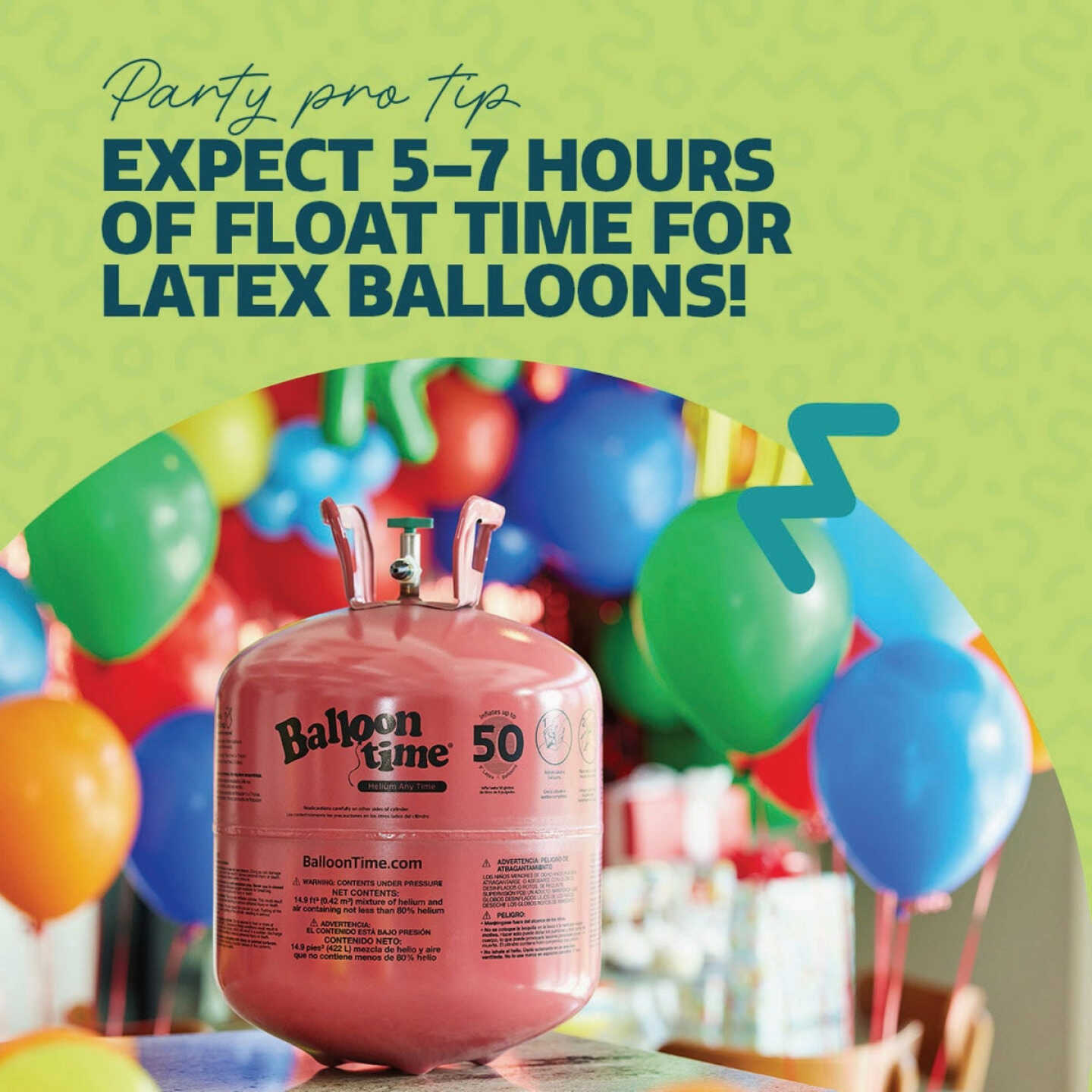 Balloon Time Jumbo Helium Kit Image 7