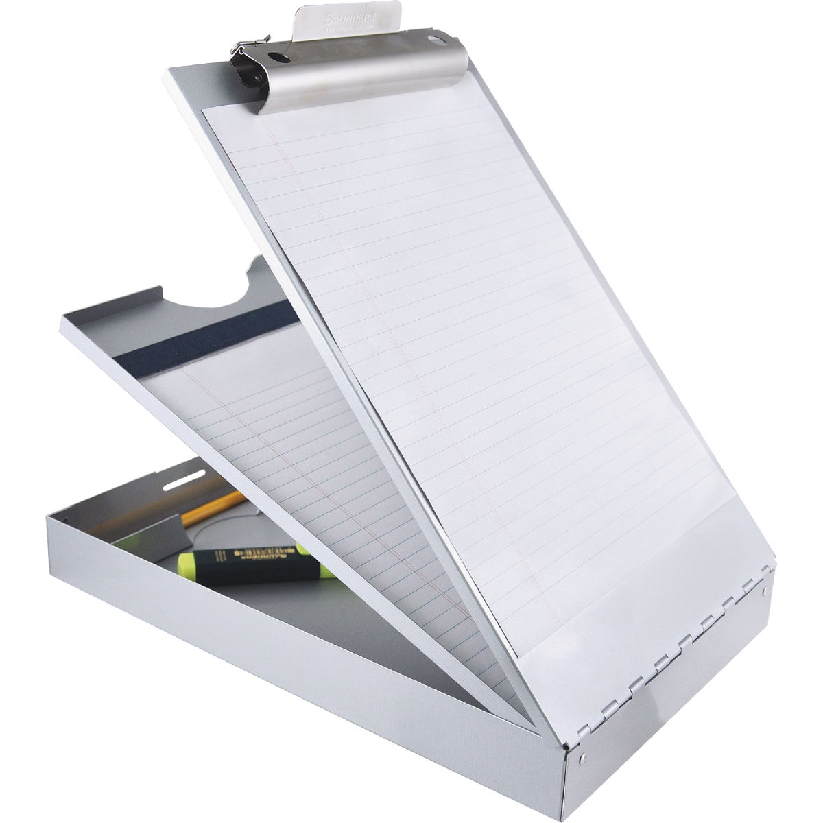 Saunders Cruiser-Mate Recycled Aluminum Storage Clipboard Image 4