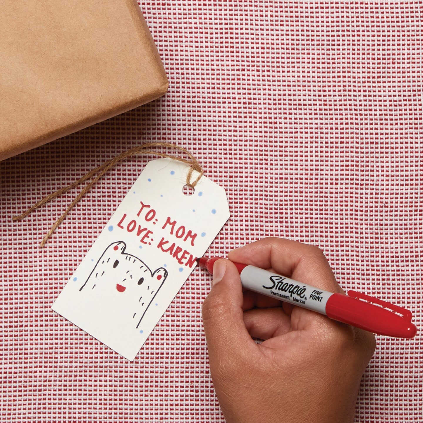 Sharpie Red Fine Point Permanent Marker (12-Pack) Image 2