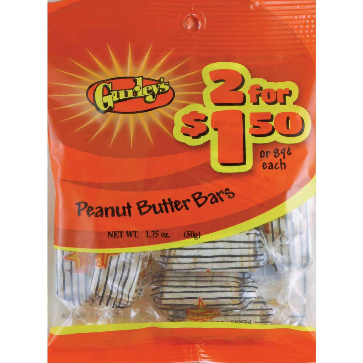 Gurley's 1.75 Oz. Peanut Butter Bars