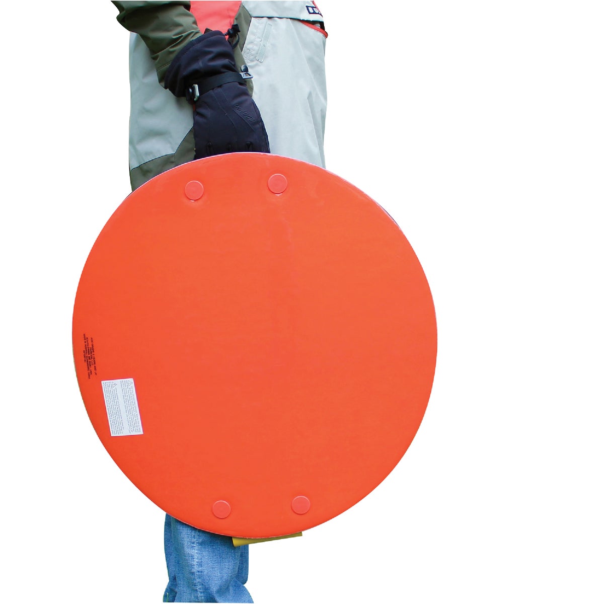 Flexible Flyer 26 In. Dia. Blue Foam Saucer Sled Image 4