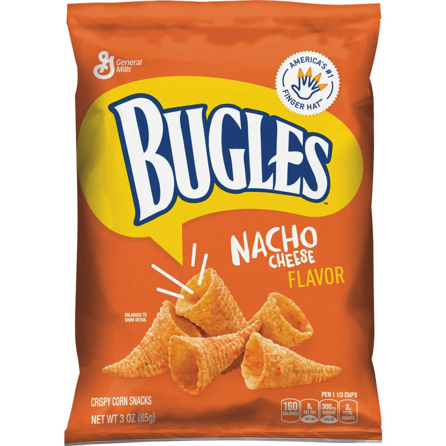 Bugles 3 Oz. Nacho Corn Snack Image 1