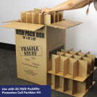 PackRite Double Wall Dish Pack Box (5.2 CF) Image 3