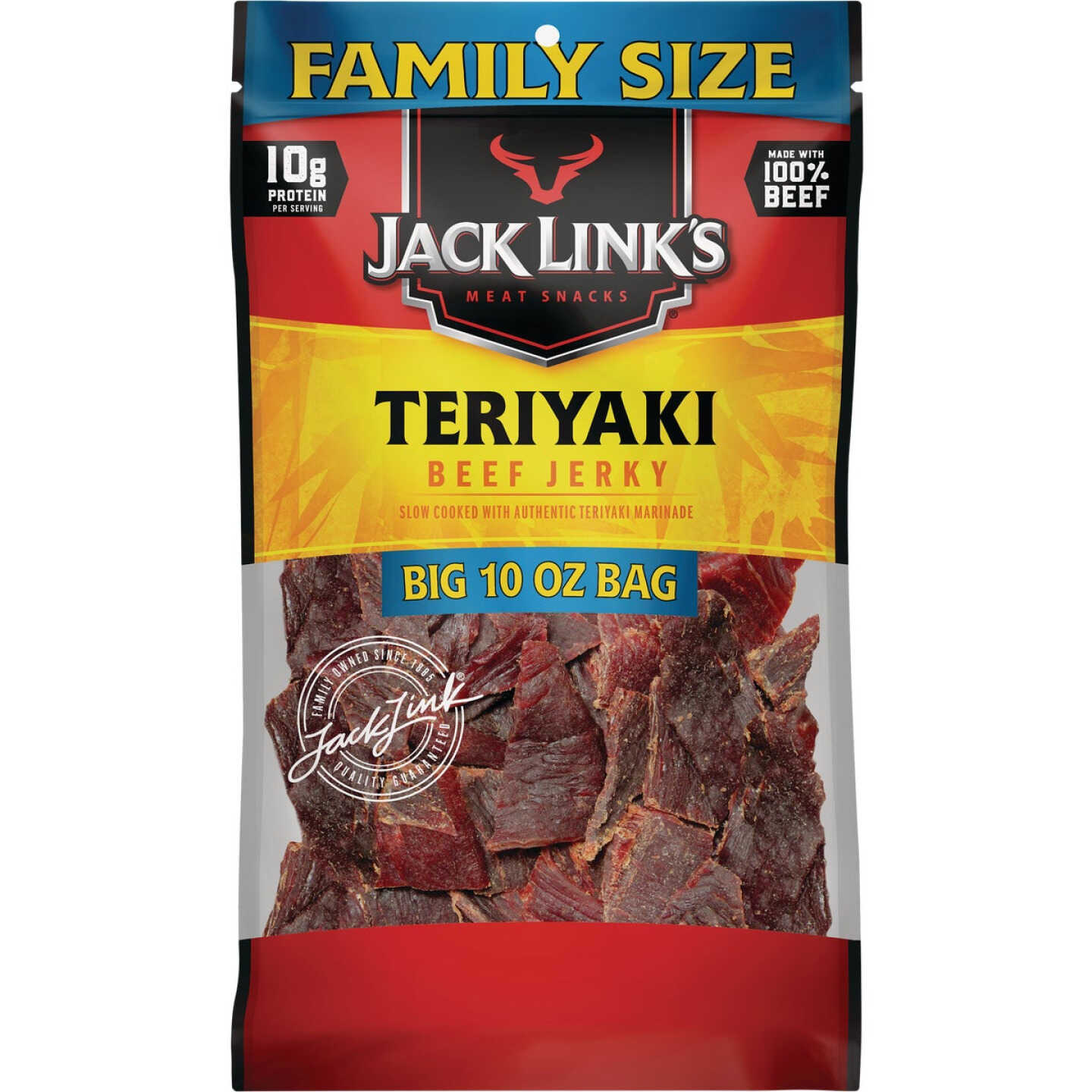 Jack Link's 10 Oz. Teriyaki Beef Jerky Image 1