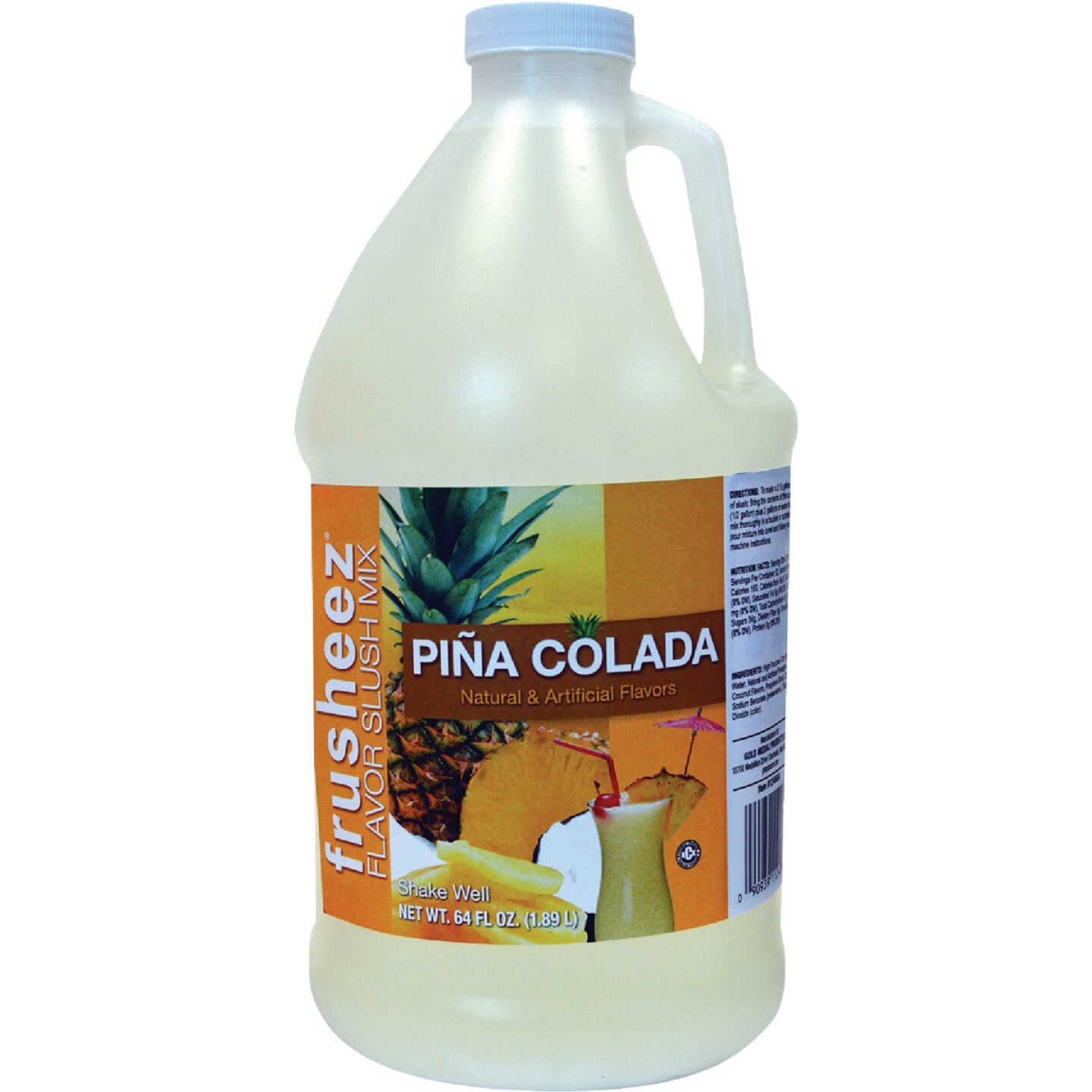 Gold Medal Frusheez Pina Colada Flavor 1/2 Gal. Slush Mix Image 1