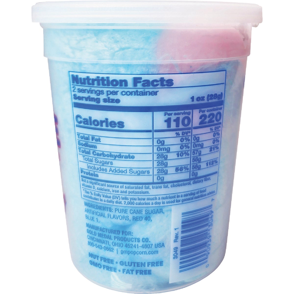 Gold Medal Candee Fluff Cotton Candy Image 3