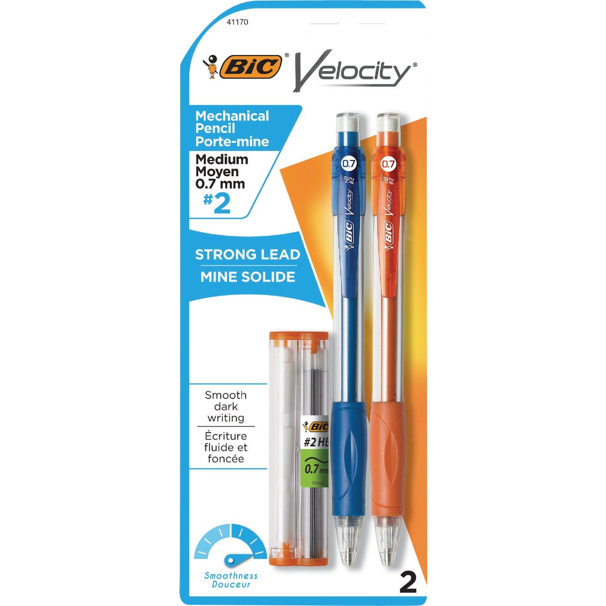 BIC Velocity Original Medium Point Mechanical Pencil (2-Pack)