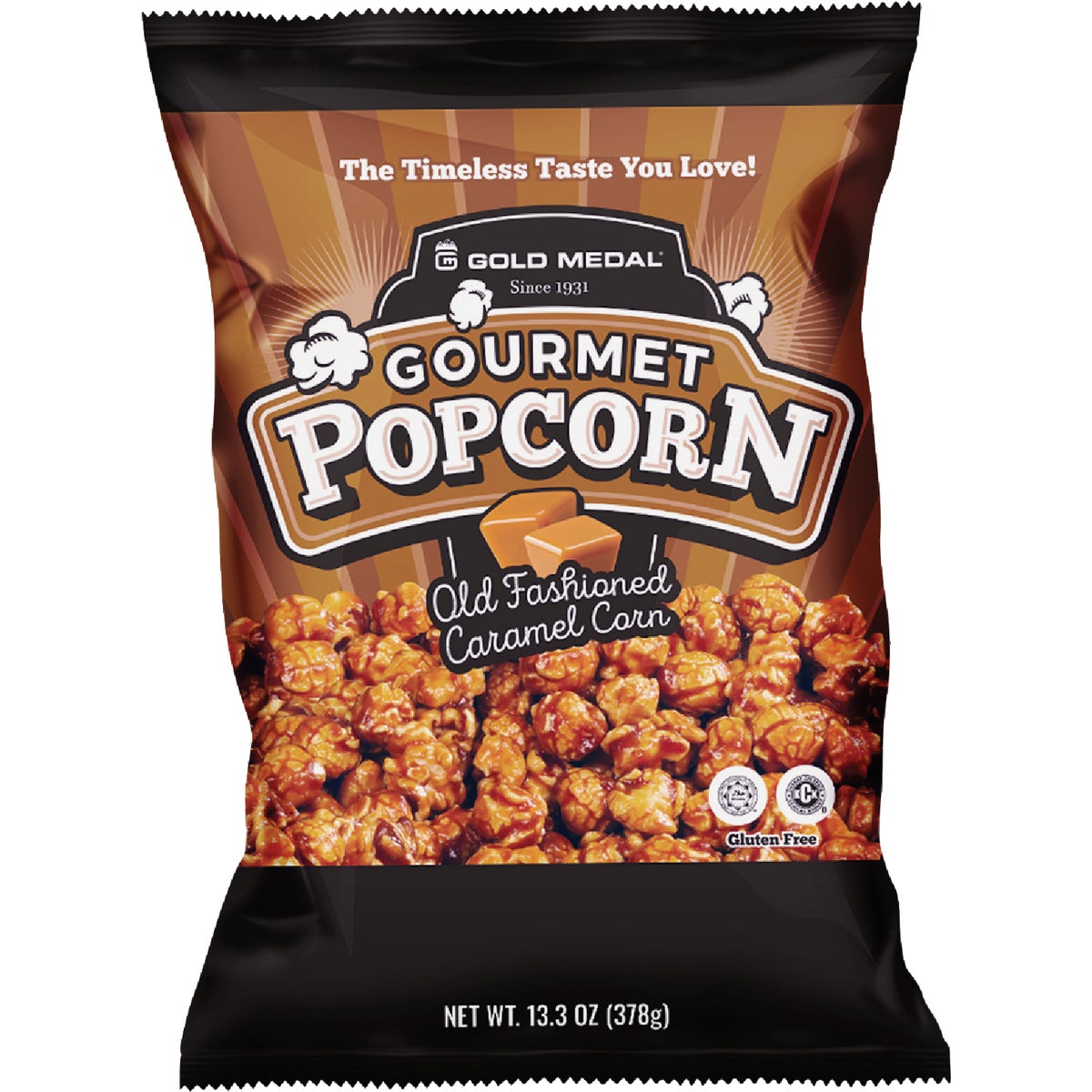 Gold Medal Gourmet 13.3 Oz. Old Fashioned Caramel Corn