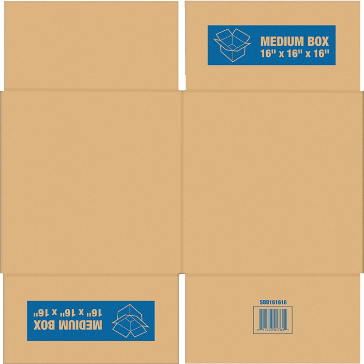 Square Built Medium Moving Box