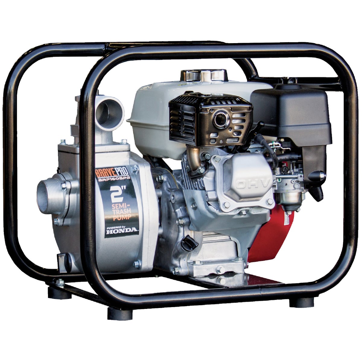 Brave 2 In. Semi-Trash Pump Honda GX160 Image 1
