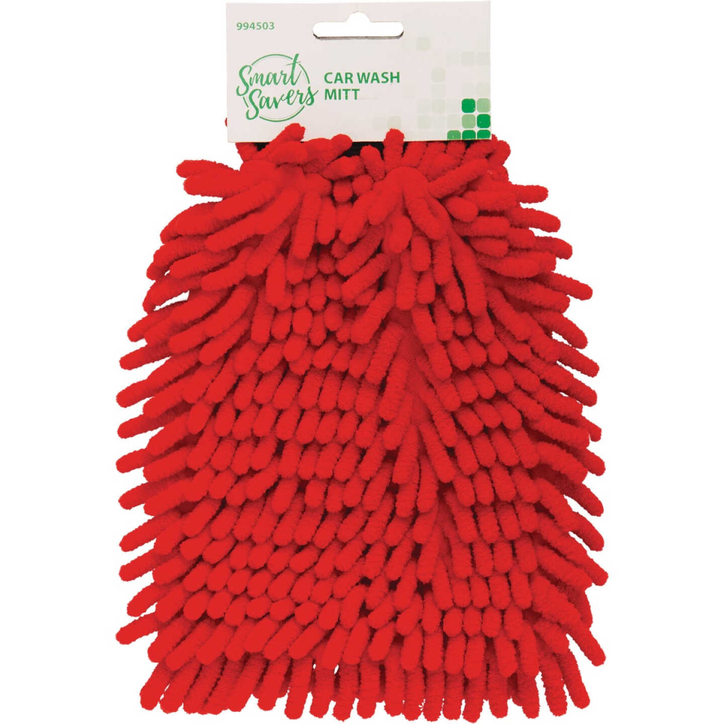 Smart Savers Microfiber Chenille Coral Wash Mitt Image 1