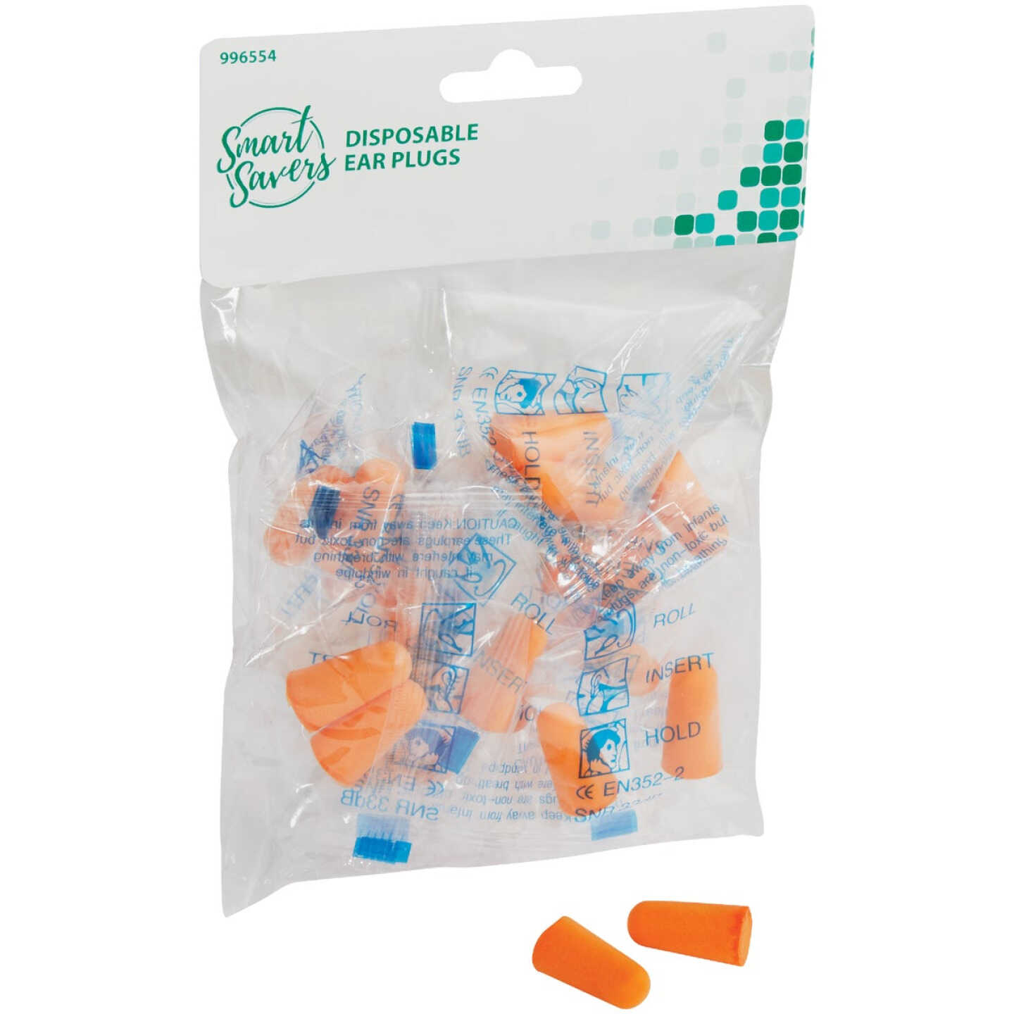 Smart Savers Foam Disposable Ear Plugs (10-Pair) Image 1