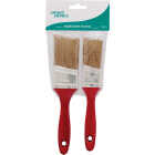 Smart Savers 1-1/2 In. & 2 In. Angled Polyester Paint Brush Set (2-Piece) Image 1
