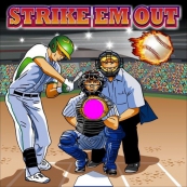Strike em Out Baseball